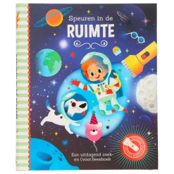 Speuren in de Ruimte + Kartonnen Zaklamp New