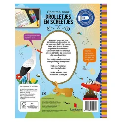Lantaarn Publishers Speuren Naar Drolletjes En Scheetjes Zoekboek met Kartonnen Zaklamp Hot