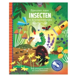 Speuren Naar Insecten Zoekboek met Kartonnen Zaklamp>Lantaarn Publishers New