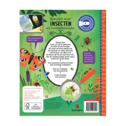 Speuren Naar Insecten Zoekboek met Kartonnen Zaklamp>Lantaarn Publishers New