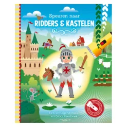 Lantaarn Publishers Speuren Naar Ridders & Kastelen Zoekboek met Kartonnen Zaklamp Discount