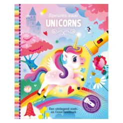 Speuren Naar Unicorns Zoekboek met Kartonnen Zaklamp-Lantaarn Publishers Online