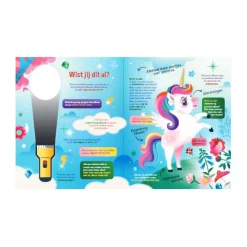 Speuren Naar Unicorns Zoekboek met Kartonnen Zaklamp-Lantaarn Publishers Online