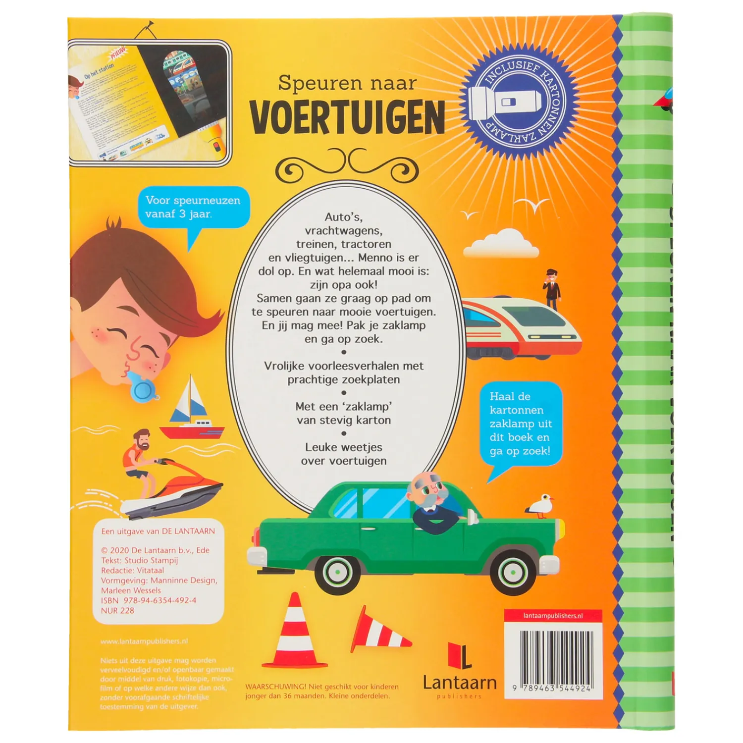 Speuren naar Voertuigen + kartonnen zaklamp Best