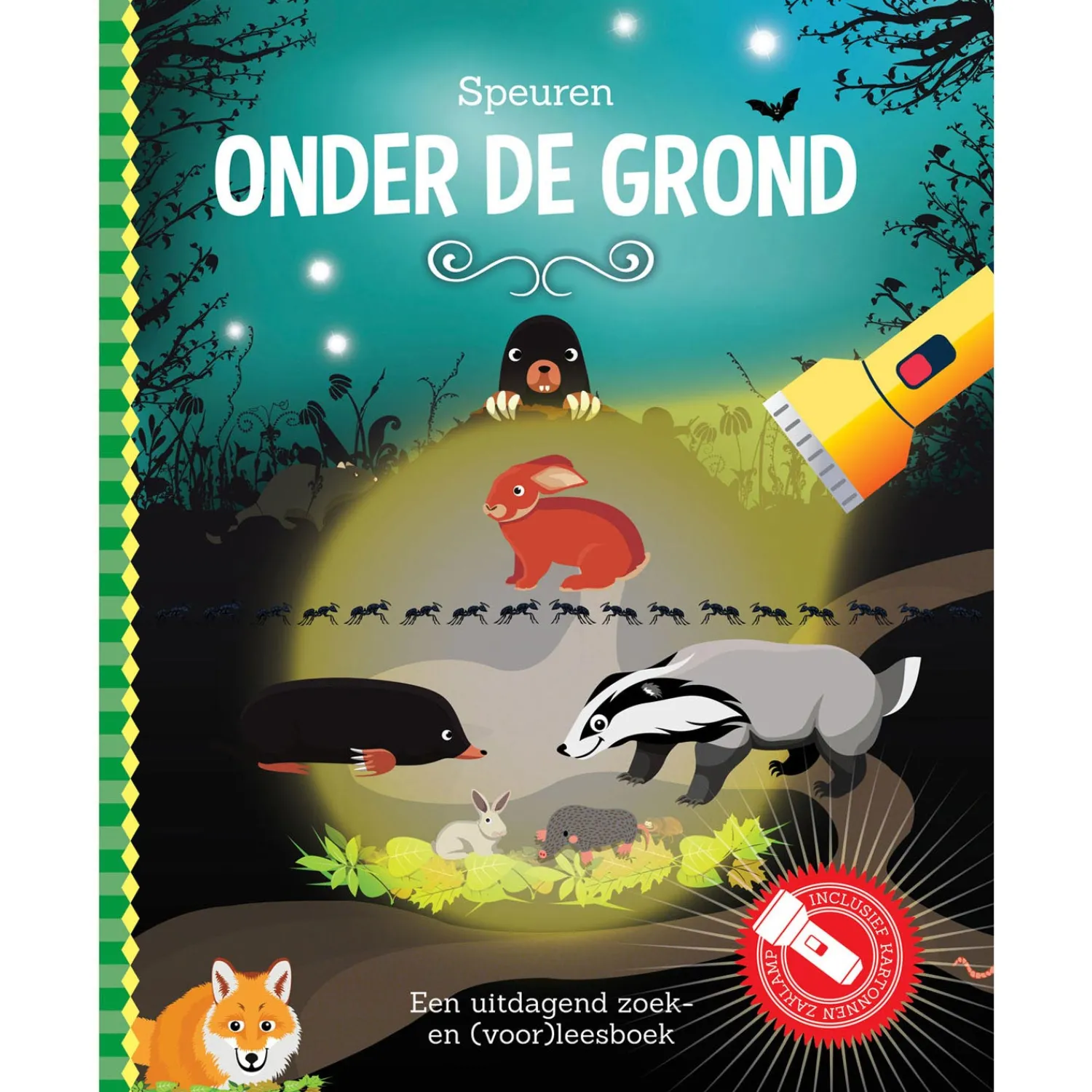 Speuren onder de Grond + kartonnen zaklamp>Lantaarn Publishers Outlet