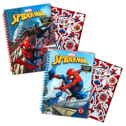 Spiderman Glitter Notitieboek- New