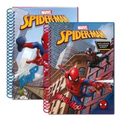 Spiderman Glitter Notitieboek- New