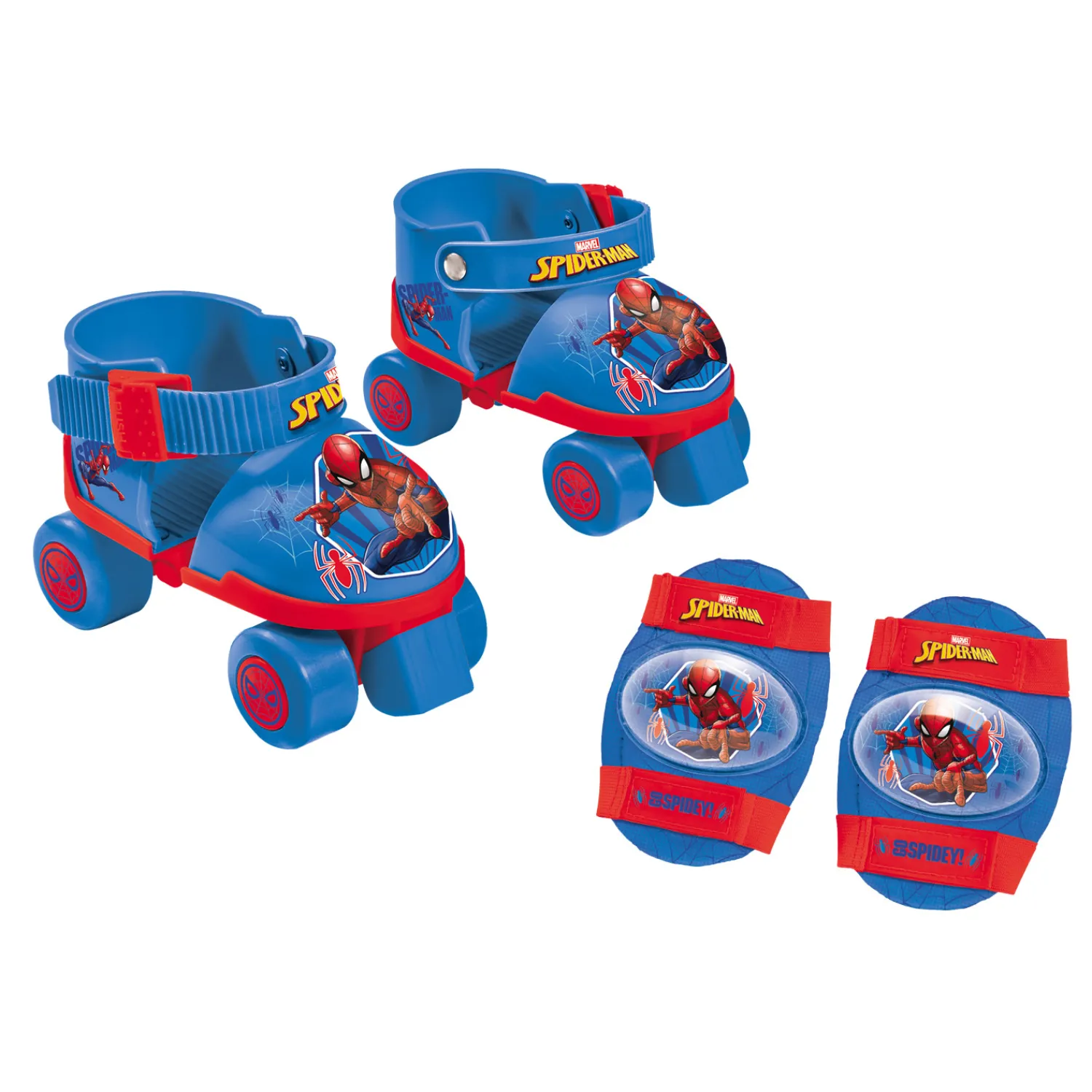 Mondo Spiderman Rolschaatsen met Beschermset Outlet