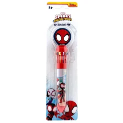 Spidey 10-Kleurenpen met Topper Best