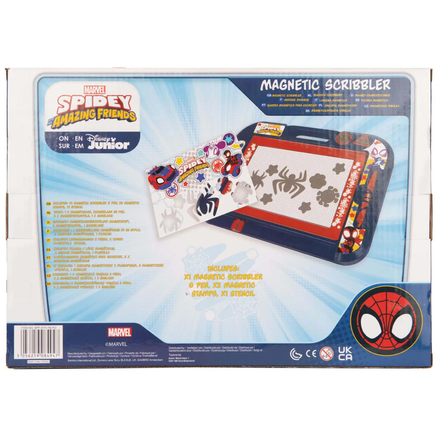 Sambro Spidey Magnetisch Tekenbord New