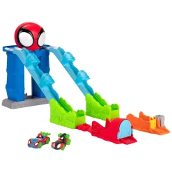 Jazwares Spidey Mega Jump Hoofdkwartier Racebaan Best