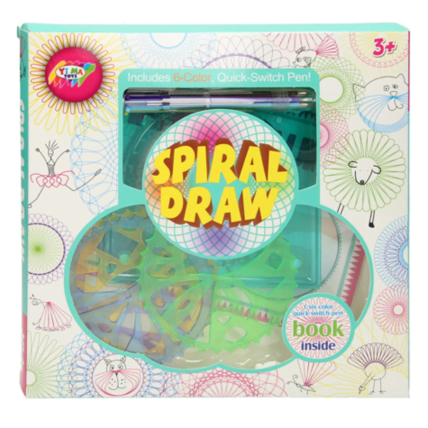 Spiraal Tekenset, 7dlg. Sale