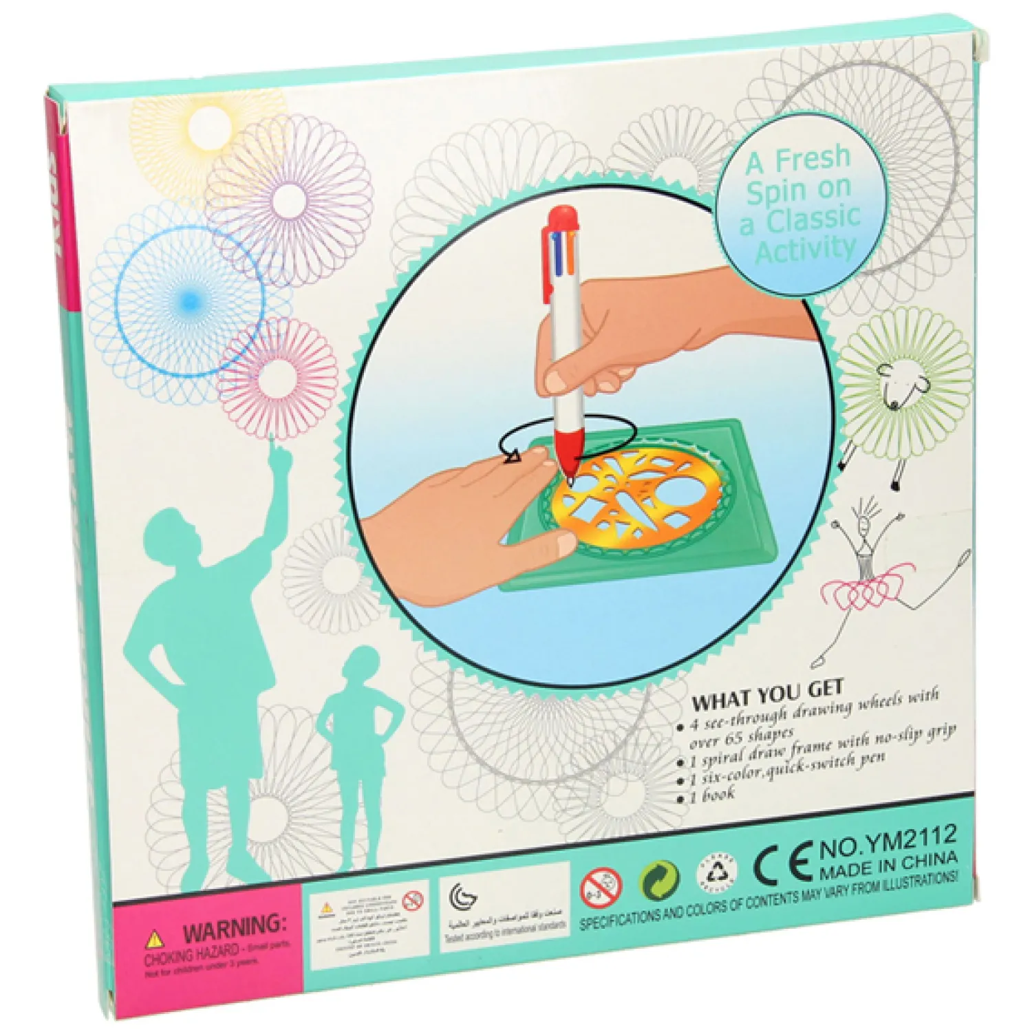 Spiraal Tekenset, 7dlg. Sale