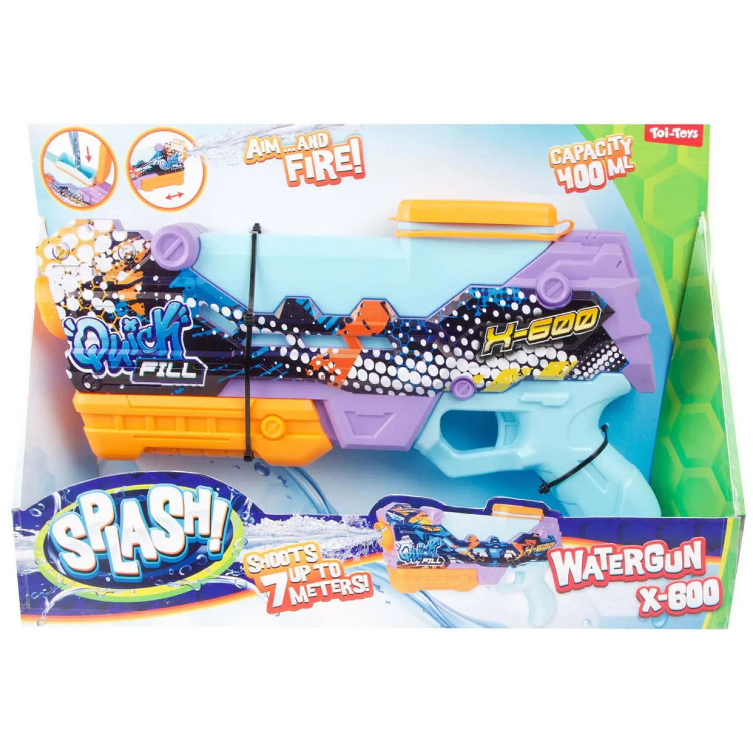 Waterpistool Quick Fill X600-Splash Discount
