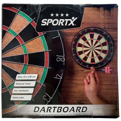 SportX Dartbord Sisal Hot