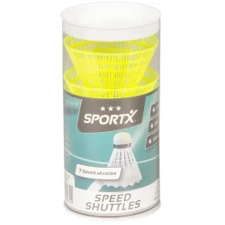 Speed Badminton Shuttles in Koker 3st.>SportX