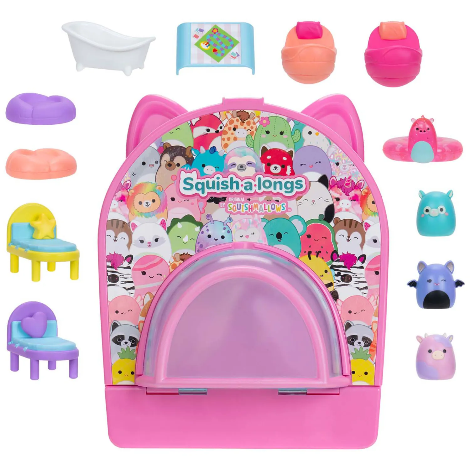 - Squish-a-longs Onderweg Speelset Feest>Squishmallows Discount