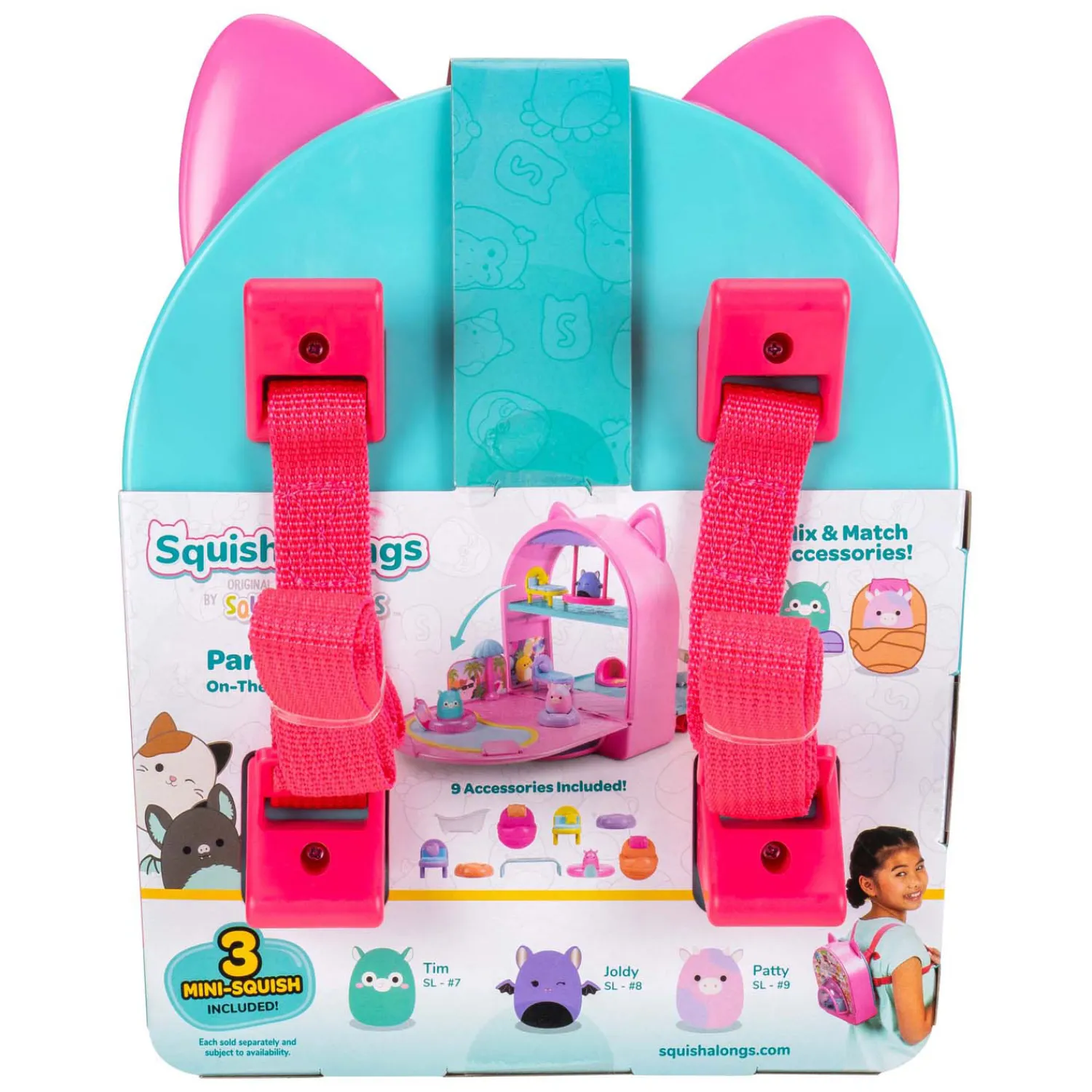 - Squish-a-longs Onderweg Speelset Feest>Squishmallows Discount