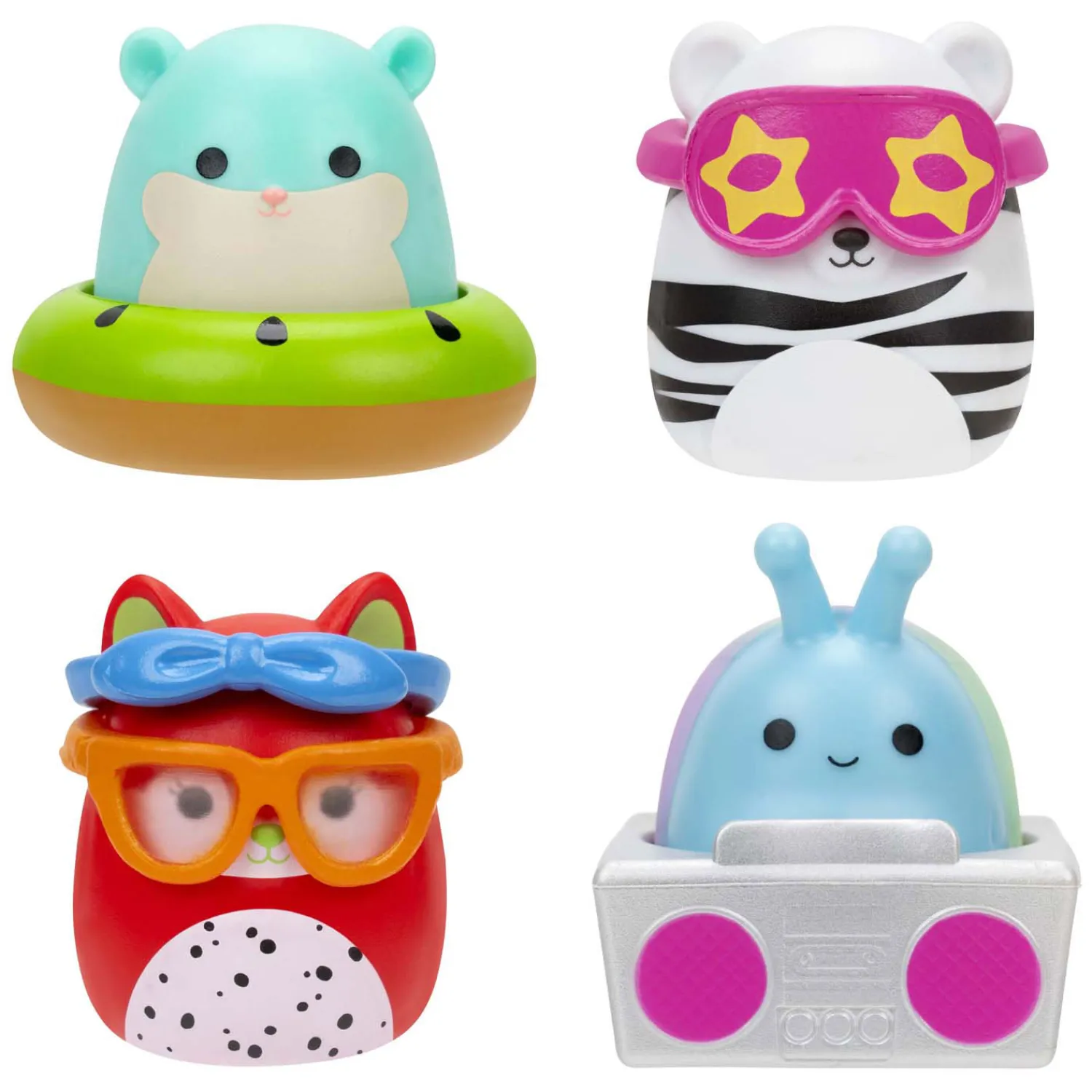 - Squish-a-longs Speelfiguren, 25dlg.-Squishmallows Hot