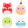 Squishmallows Knuffel Pluche - Micromallows, 4-Pack Outlet