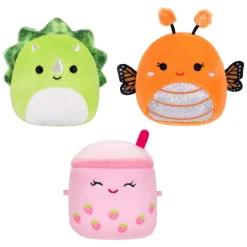 Squishmallows Knuffel Pluche - Micromallows Mony, Tristan, Victoria - 3dlg.>Jazwares Sale