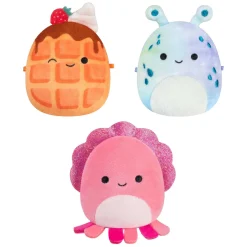 Squishmallows Knuffel Pluche - Micromallows Auggie, Weaver, Zinx - 3dlg.>Jazwares Sale