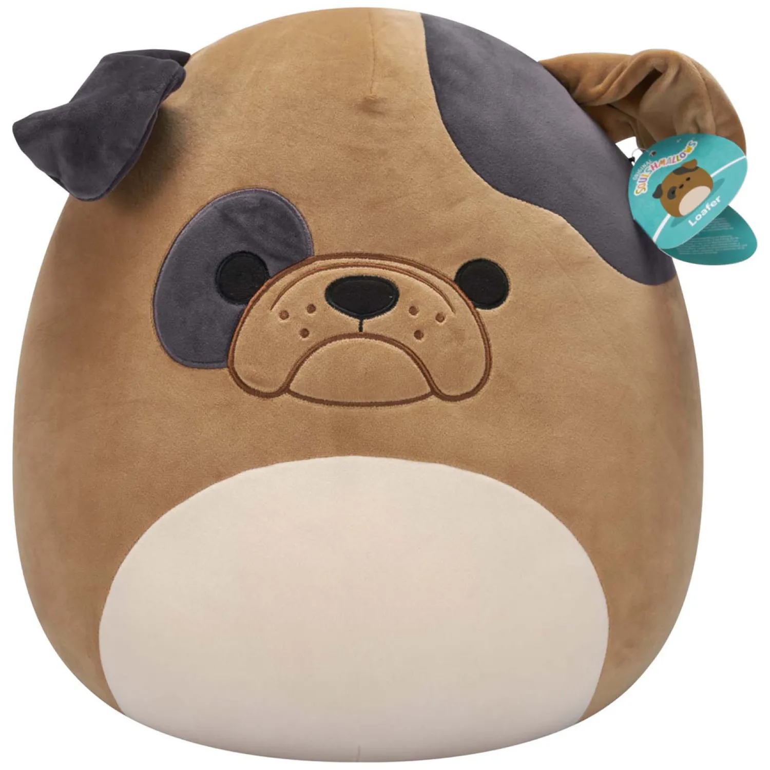 Squishmallows Knuffel Pluche - Loafer the Bulldog - 40cm-Jazwares Online