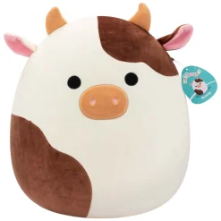 Squishmallows Knuffel Pluche - Ronnie de Bruine Koe, 40cm