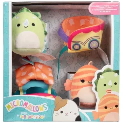 Knuffel Pluche Micromallows - Ticket To Ride, 4dlg.-Squishmallows Hot