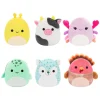 Squishmallows Knuffel Pluche - Micromallows Cailey, Connor, Gavi, Zarina, Hasani, Cole, 6-Pack Best