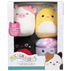 Knuffel Pluche Micromallows - Maui, Trudy, Caedyn, Minya, 4-pack>Squishmallows Best