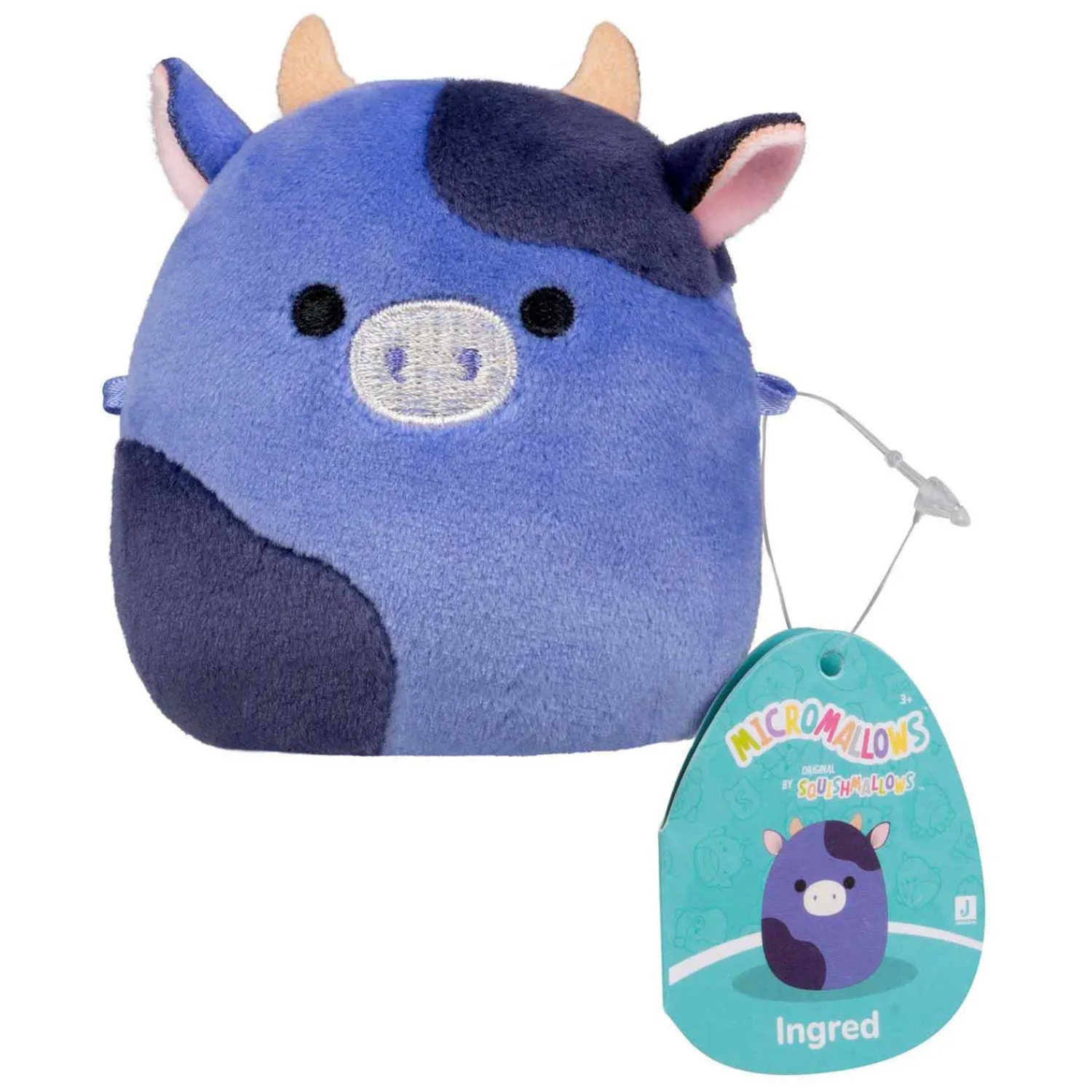 Squishmallows Knuffel Pluche - Micromallows Ingred, Amelie, Daisuke - 3dlg.>Jazwares