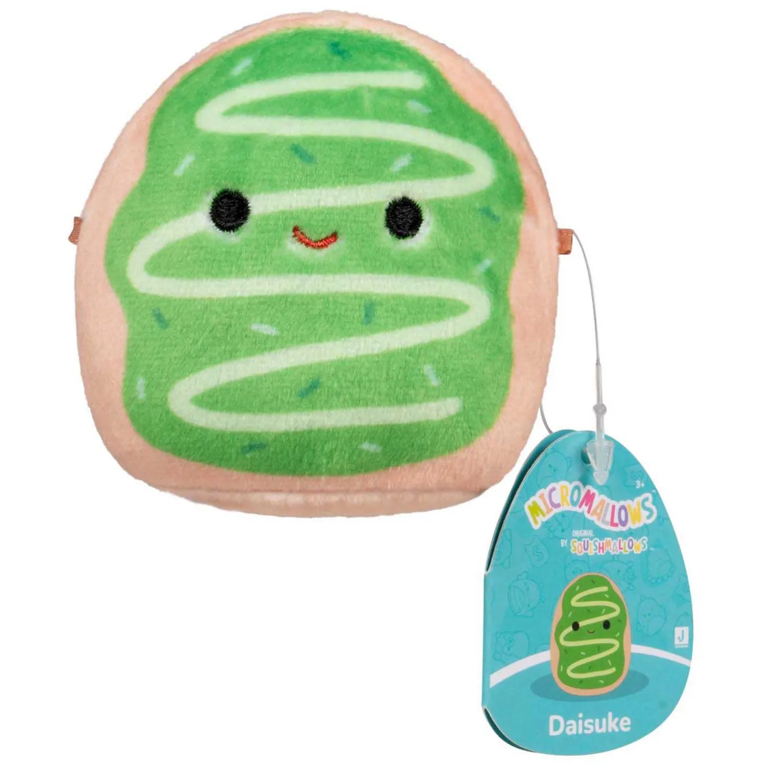 Squishmallows Knuffel Pluche - Micromallows Ingred, Amelie, Daisuke - 3dlg.>Jazwares