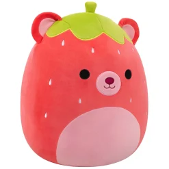 Jazwares Squishmallows Knuffel Pluche - Romeo the Red Bear Strawberry - 40cm Sale