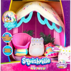Squishville Glamping Getaway Deluxe Speelset-Squishmallows New