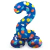 Staande Folieballon Colorful Dots Cijfer 2 - 72cm>Folat BV Sale