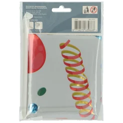 Folat BV Staande Folieballon Joyful Party Cijfer 6 -72cm Clearance