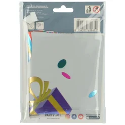 Folat BV Staande Folieballon Joyful Party Cijfer 8 -72cm Clearance