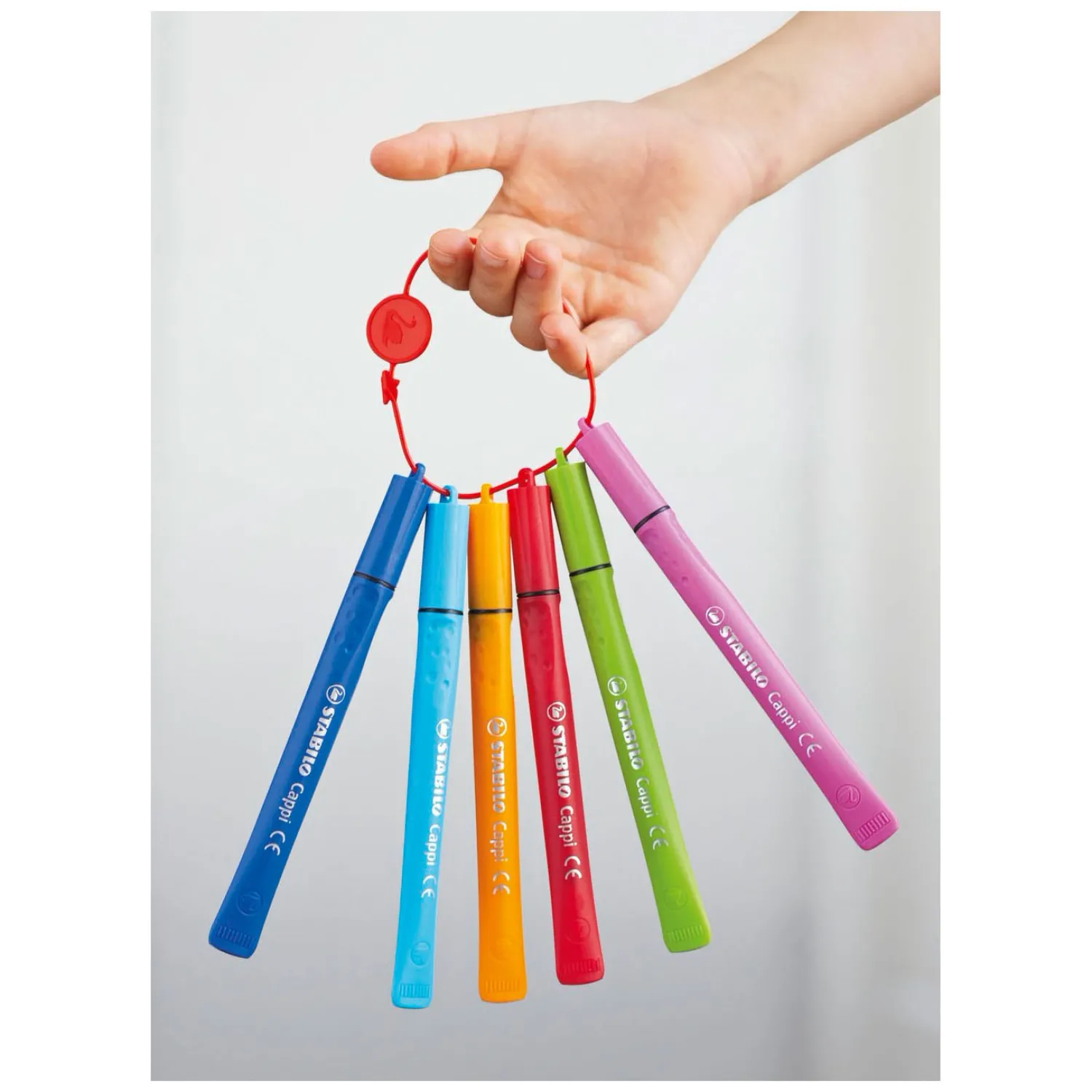 Stabilo Cappi - Viltstift - Set Met 24 Stuks Hot