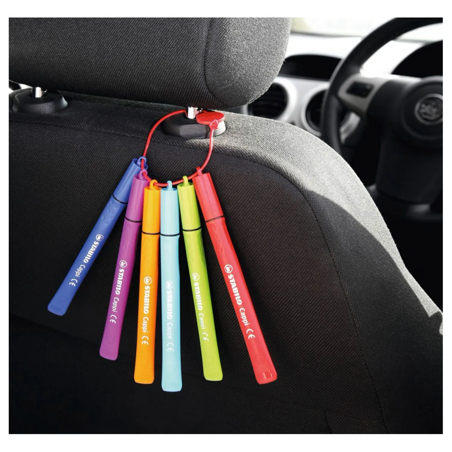 Stabilo Cappi - Viltstift - Set Met 24 Stuks Hot