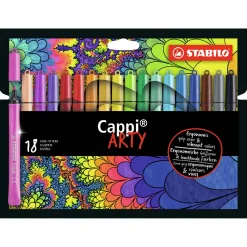Cappi - Viltstift - ARTY - Set Met 18 Stuks>Stabilo Discount