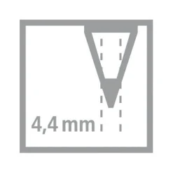 Stabilo CarbOthello - Kalkpastel Kleurpotlood - Metalen Set 12 St. Hot