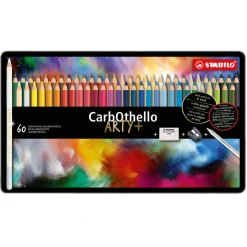 CarbOthello - Kalkpastel Kleurpotloden - Set 60 st.>Stabilo Hot