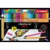 Stabilo Creative Set - Pen 68 & Point 88 Pastel - ARTY - Combi Etui 36 Stuks Online