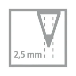 Original - Kleurpotlood Met Dunne Kern - Metalen Set 38 St.><noscript><img width=