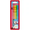 Pen 68 - Viltstift - Set met 6 Fluoriserende Stuks-Stabilo Clearance