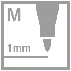 Pen 68 - Viltstift - Azuurblauw (68/57)><noscript><img width=