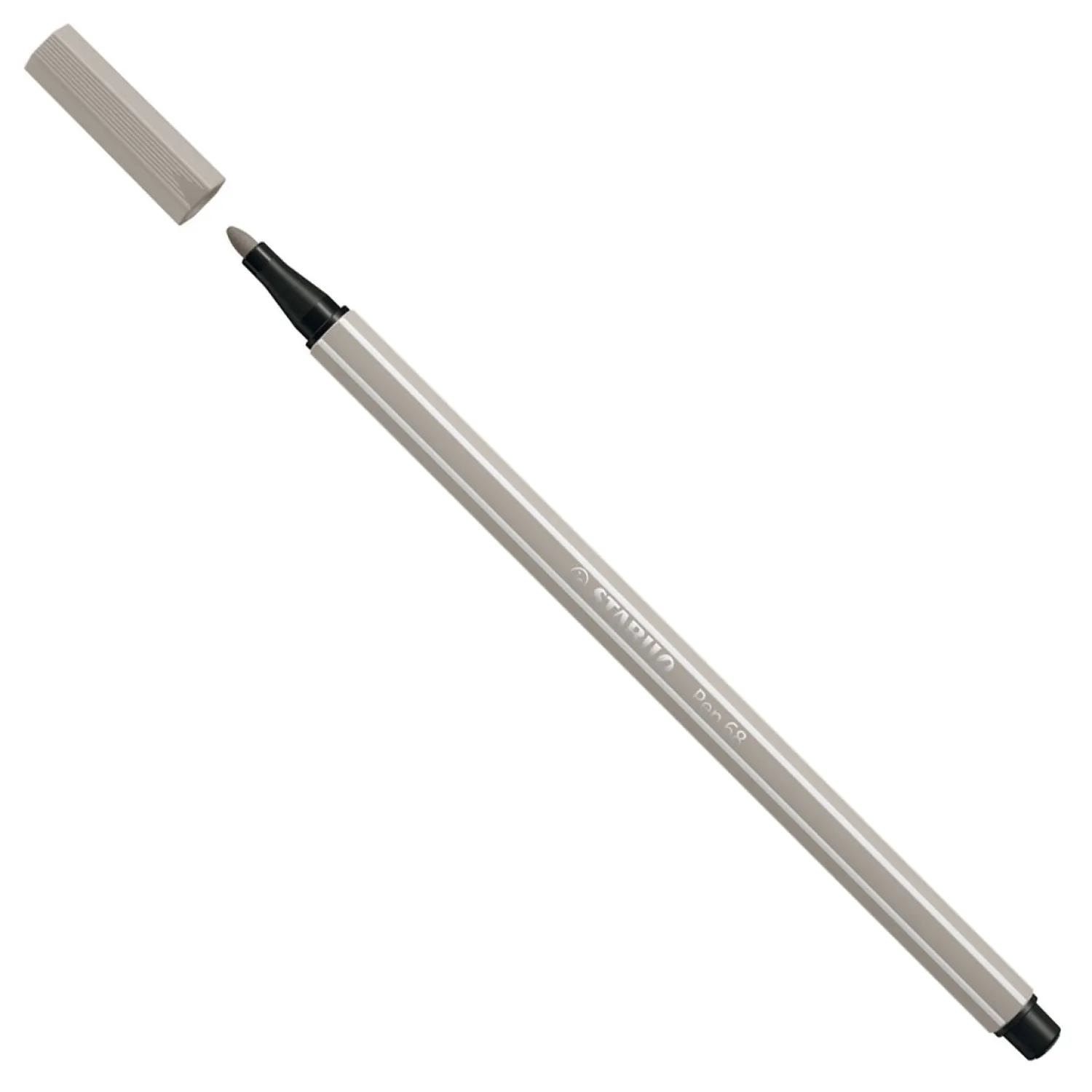 Pen 68 - Viltstift - Warm Grijs (68/93)-Stabilo Discount