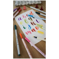 Pen 68 Brush - Viltstift - ARTY - Metalen Set 30 Stuks-Stabilo Outlet