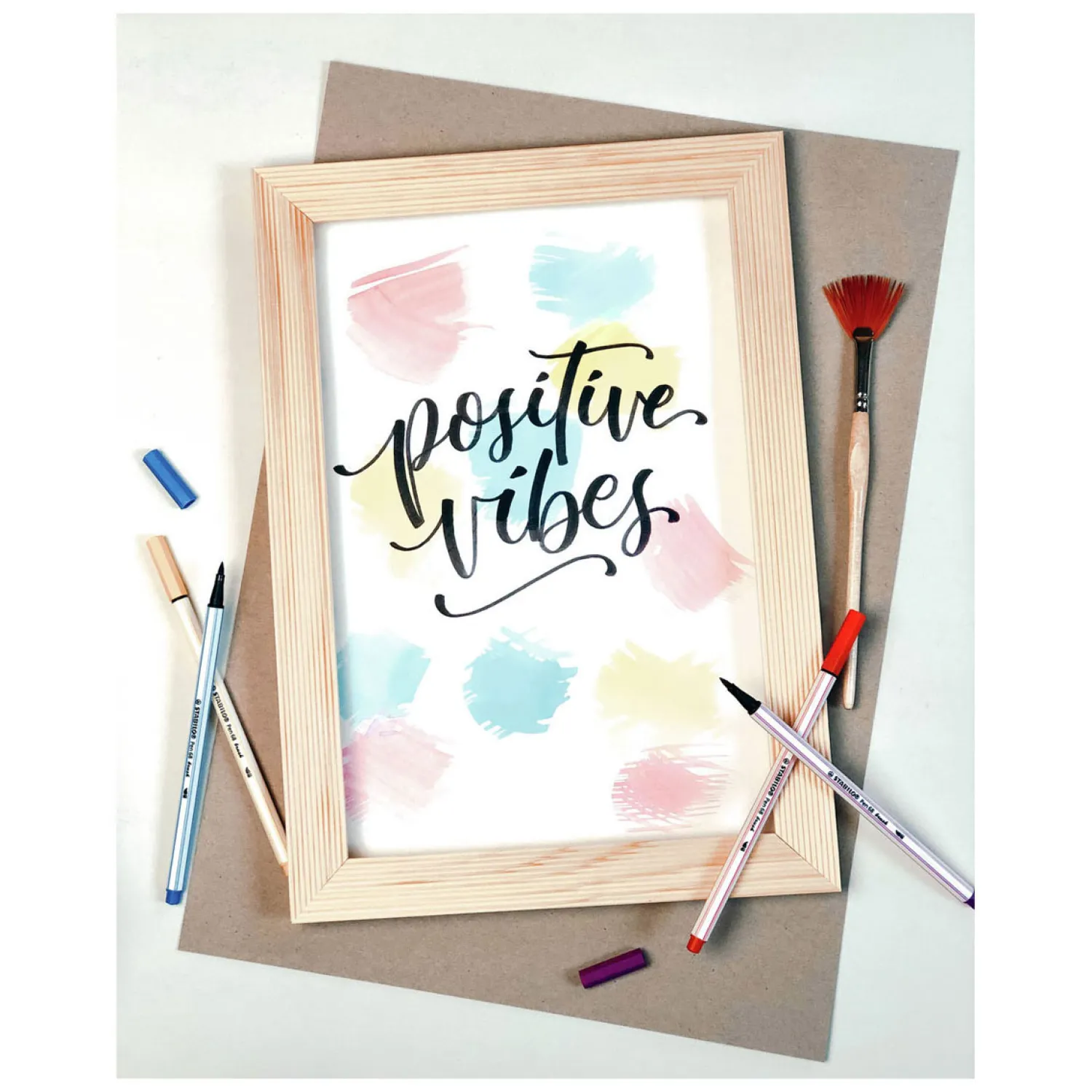 Pen 68 Brush - Viltstift - ARTY - Metalen Set 30 Stuks-Stabilo Outlet